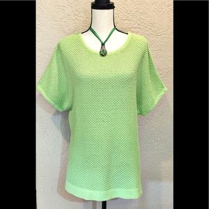 Dana Buchanan Size L Woven Top